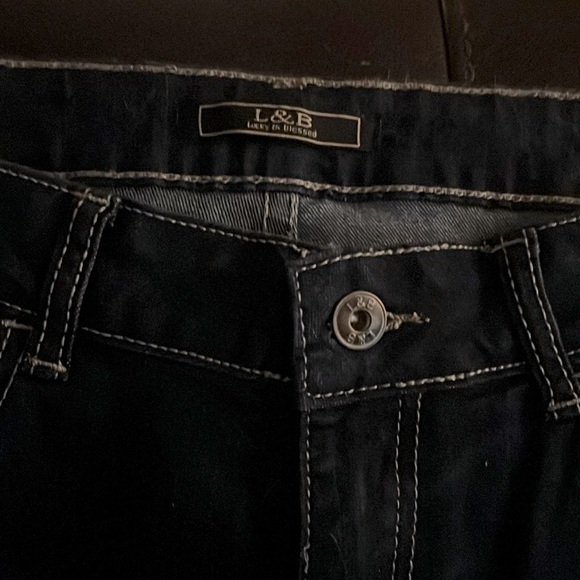 l and b Denim - L & B Style LB639 Bohemian Boyfriend Jeans